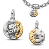 Silver Lucky The Twelve Zodiac Signs Golden Disc Pendant Necklace For Women Jewelry Birthday Gift - Image 4