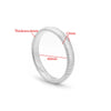 1pc Stainless Steel 60mm Double Layer Elasticity Polish Bracelet Hip-Hop Metal Thick Bangle Unisex Vintage Jewelry Gifts - Image 9