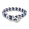 Anchor Bracelets Men Double strand Nautical Surfer Rope Bracelet Women Black Stainless Steel Sport Buckle - Image 17