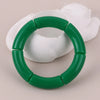 Colorful Acrylic Tube Bead Bangle with Elastic Fit - Image 39
