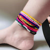 Bohemian 1 PC Handmade Beaded Anklet Seed Bead Colorful Ankle Bracelet On The Leg Foot Jewelry For Women Men 22.5cm - Image 1