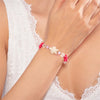 Shell and Starfish Charm Bracelet with Adjustable Rope Detail - Image 40