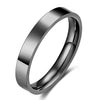 Vqysko 3mm Gold Color Filled Rings for Women Girls Stacking Stackable Band Thumb Pointer Finger Plain Ring Comfort Fit - Image 6
