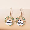 Cute Animal Drop Dangle Earrings For Women Girls Cat Rabbit Koi Dragon Colorful Enamel Golor Color Earrings - Image 24