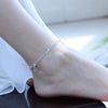 Silver Color Stamp Anklets For Women Foot Leg Chain Link Bracelet Double Layers Beach Accessories Jewelry - Image 53