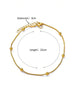 Stainless Steel Round Bead Anklets For Women Gold Color Bead Anklet Wedding Aesthetic Summer Beach Jewelry Gift - Image 6