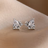 Charm Silver Moon Flower Snowflake Colorful Love Earrings, Suitable for European Women's Valentine's Day Jewelry Gifts - Image 7