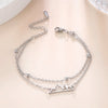 Stainless Steel Mountain Charms Cord Bracelets for Women Men Adjustable Rope Knot Bracelet Jewelry Couple Gift - Image 5