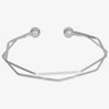 1pc Classic Stainless Steel Brief Metal Texture Bangle Terror Eyes Metallic Ball Opening Adjustable Bangles For Women Gift - Image 7