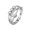 Smjel Ring Fidget Spinner Rings Adjustable for Women Rotating Freely Spinning Accessories Jewelry Gifts - Image 19