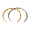 Stainless Steel Collar Necklace in Gold-Tone or Silver-Tone - Image 5