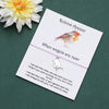 Robin Bracelet Robin Charm Waxed Cord Friendship Bracelet Robin Jewellery for Women Men When Robins Appear Memorial Gift - Image 6