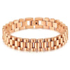 Multicolor Finish Stainless Steel Link Bracelet - Image 6