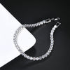 Hip Hop Iced Out 3/4/5mm Crystal Tennis Bracelet for Men Punk Zirconia Men's Chain on The Hand Streetwear Jewelry - Image 4