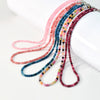 3mm Stone Beads Choker Necklaces Bohemian Tourmaline Peridot Blue Apatite Women Friendship Jewelry - Image 2