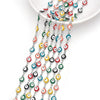 1M Colorful Lucky Evil Eye Bead Bracelet Choker Necklace Jewelry Set Rainbow Link Chain Protection Amulet Collar Necklace - Image 9