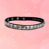 Black PU Leather Square Rivets Necklace Gothic Punk Chokers Collar Choker Necklace Goth Sexy Women Girl Cosplay Party Jewelry - Image 8