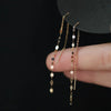 Drop Ear Line Long Hanging Earrings For Women Zircon Crystal Bee Butterfly Flower Piercing Earing Accessories Jewelry - Image 11