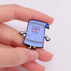 Comedy Cartoon Anime Enamel Pins Custom Fantastic Towel Brooches Lapel Badges Funny Jewelry Gift for Friends - Image 4