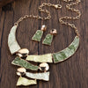 1 Pair Earrings 1 Necklace Bohemia Women Simple Geometric Jewelry Sets Vintage Elegant Banquet Dress Accessories Gift - Image 2