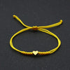 Tiny Heart Charm Bracelets for Women Girls Simple Blue Black Red Rope Chain Braided Bracelet Woven Jewelry Gifts Her - Image 20