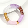 Chunky Acrylic Bead Stretch Bracelet in Multicolor Designs - Image 21