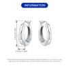 U Shape Hoop Earrings in Many Styles - Image 88