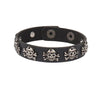 European and American Punk Street Photography Nightclub Pentagram Square Rivet Bracelet Couple PU Leather Bangle - Image 10