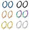 1 Pair Stainless Steel Hoop Earrings Women Men Gold Color Small Earrings Girl Jewelry Cartilage Piercing - Image 5