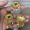 Women Vintage Eyes of Demon Earring Ring Exaggerated Earrings Style Imitated Pearl Girls Delicate Tassels Jewelry - Image 2