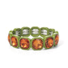 Colorful Crystal Bead Bracelet with Elastic Fit - Image 17