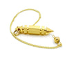 Pendule for Brass Metal Pendulum Divination Necklace Pendant Hexagonal Bullet Women Men - Image 3