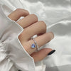 Ventfille Silver Opal Ring Female Index Finger Opening Adjustable Tail Ring Simple Jewelry Gift - Image 11