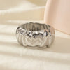 Exaggerated Silver Color Wide Geometric Irregular Cuff Bangles Women Punk Spring Open Bangle Bracelets Chunky Statement Jewelry - Image 17