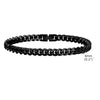 6mm/8mm/10mm Bold Cuban Chain Bracelets for Men, Black Stainless Steel Miami Curb Links Wristband, Chunky Male Boy Jewelry - Image 18