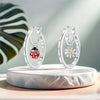 Silver Beetle Daisy Insect Flower Earrings Silver Hoop Earrings For Women Jewelry Party Gifts - Image 5