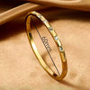 Punk Gold Color Bangles for Women Men Stainless Steel Metal Bracelets Bohemian Jewelry Accessories Gift - Image 22
