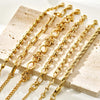 Chunky Stainless Steel Link Chain Bracelet in Gold-Tone - Image 5