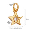 Shining Moon Star Sun Tellurion Celestial Compass Charm Pendant Gold Colour, Jewelry Necklace Bracelet Making Supply - Image 40