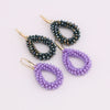 Shiny Beads Crystal Drop Earring Statement Jewelry Wedding Party Dangle Earring For Women Christmas Gift Jewelry - Image 4