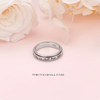 Silver Rotating Ring "This Too Shall Pass" Quote, Adjustable 6-10 Size, Bohemian Vintage Style Jewelry - Image 3