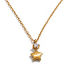 Stainless Steel Cubic Zirconia Matte Golden Star Daily Necklace Pendant for Women Pvd Plated Charm Jewelry - Image 8