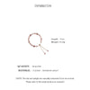 Elegant Pink Imitation Pearl Bracelets Purple Crystal Beaded Adjustable Bracelets Bangle Female Wristband Accessories - Image 6