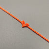 Candy Colors Heart Shaped Love Lucky Simple Macrame Handmade Rope Bangle Braided Charm Bracelet Women Men Couple Sister Gift - Image 34