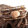 Multi-Strand Beaded Wrap Bracelet in Mixed Colors - Image 10