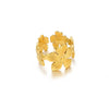 Stainless Steel Exaggerated Big Flower Rings For Women Gold Color Sunflower Finger Ring Female Aesthetic Jewelry Gift - Image 9