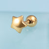 1pc Stainless Steel Cartilage Tragus Helix Piercing Earrings for Women Men Punk Snake Bee Spider Moon Star Stud Earring 18G - Image 15