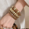 Square-Spliced Bead Bangle with Elastic Cord and Multiple Designs - Image 30