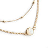 Minimalist Pendant Women's Necklaces Cross Leaf Silver Color Knot Design Female Neck Jewelry Infinity Multilayers Collares - Image 27