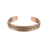 Vinterly Copper Bracelets Magnetic Adjustable Braided Cuff 12mm Bangles Soft Metal Resizable Jewelry Men Women - Image 7